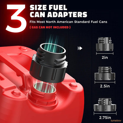 3.2 GPM Portable Wireless Electric Gasoline Can Pump