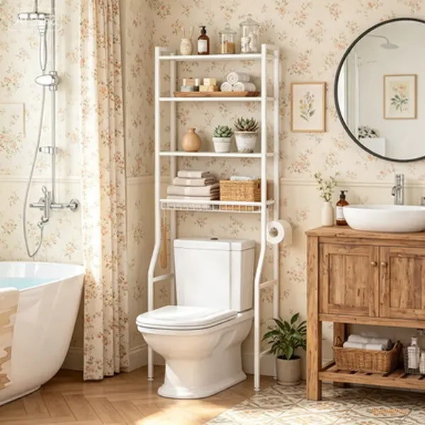 68IN Freestanding Bathroom Storage Rack