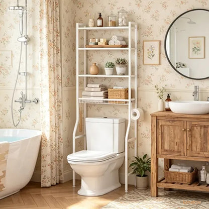 68IN Freestanding Bathroom Storage Rack