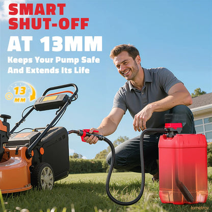 3.2 GPM Portable Wireless Electric Gasoline Can Pump